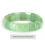 cambioprcaribe 0 Green Aventurine Bangle Natural StoneHealing Bracelets