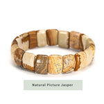 cambioprcaribe 0 Picture Jasper Bangle Natural StoneHealing Bracelets