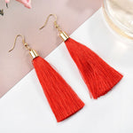 cambioprcaribe 1 Bohemia Long Pendant Tassel Earrings