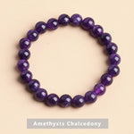 cambioprcaribe Amethysts Chalcedony / 6mm june JD Natural Myanmar Green Jade Bracelet 6/8/10MM Beads Temperament Jewelry Gems Accessories Gifts Wholesale Bracelet For Women