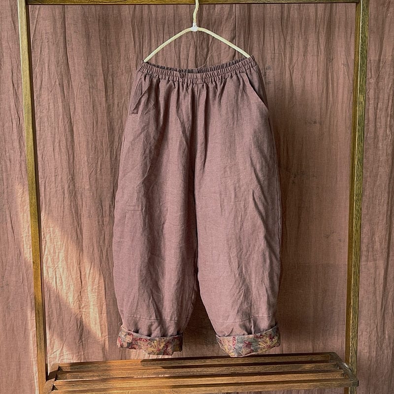cambioprcaribe Auburn / One Size Elastic Waist Padded Pants