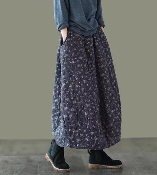 cambioprcaribe Auburn / One Size Retro Thicker Elastic Waist Skirt