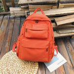 cambioprcaribe Backpack Orange / 15 Inches Large Capacity Waterproof Backpack