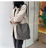 cambioprcaribe Bags Gray / Medium Large Capacity Cross Body Bag