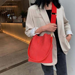 cambioprcaribe Bags Red / Medium Large Capacity Cross Body Bag