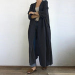 cambioprcaribe Cardigans Navy / XXXL Vintage Casual Long Cardigan