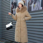 Amada Hooded Knee Length Coat