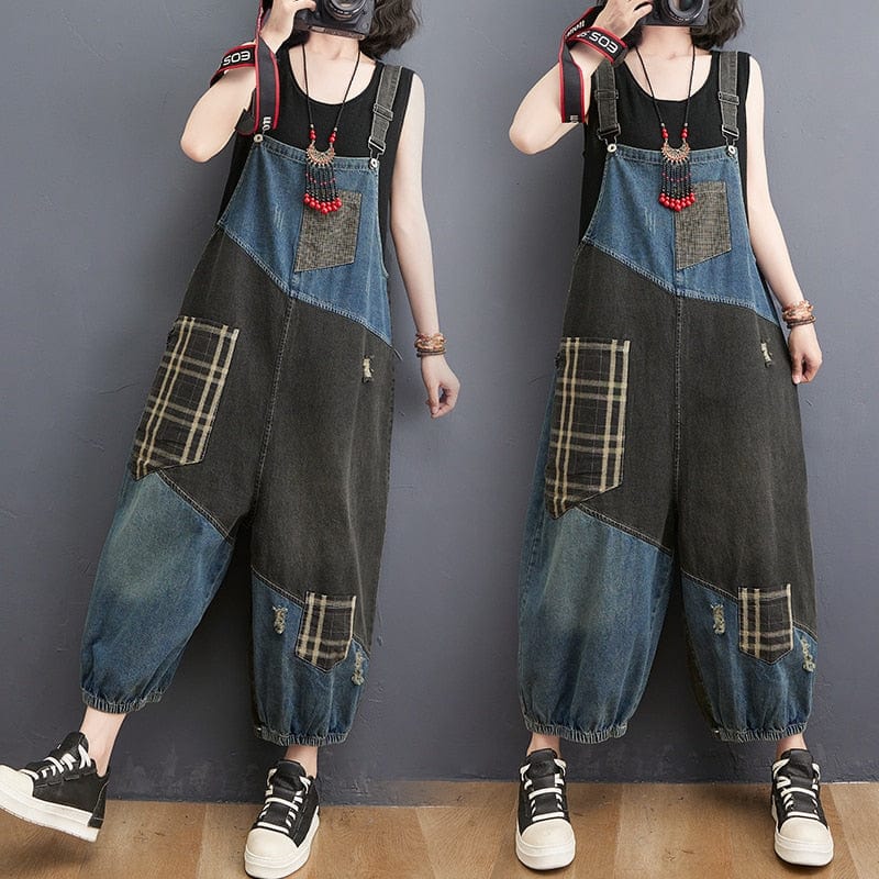 cambioprcaribe Denim Overall Graffiti Denim Overall