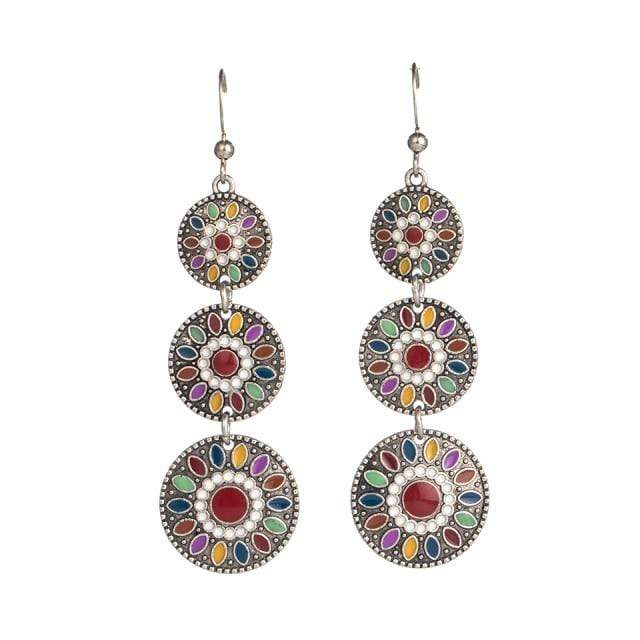 cambioprcaribe Earrings Aya Tribal Water Drop Earrings