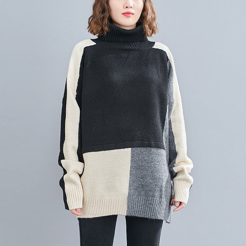 cambioprcaribe Haily Knitted Turtleneck Sweater