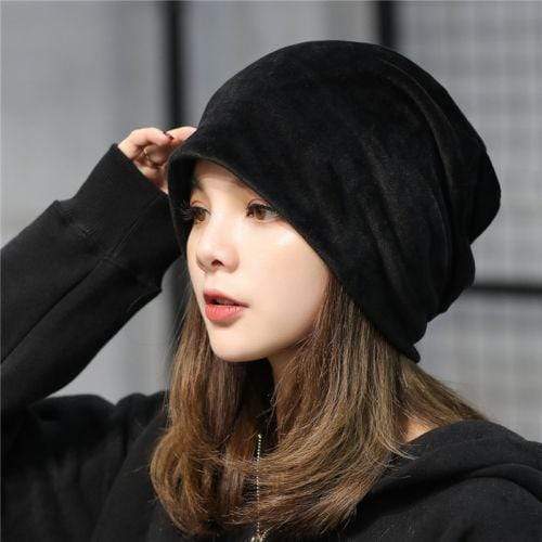 Lilian Velvet Beanie Hat