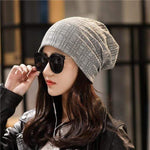 cambioprcaribe Hats Light Grey Street Smart Beanie Hats