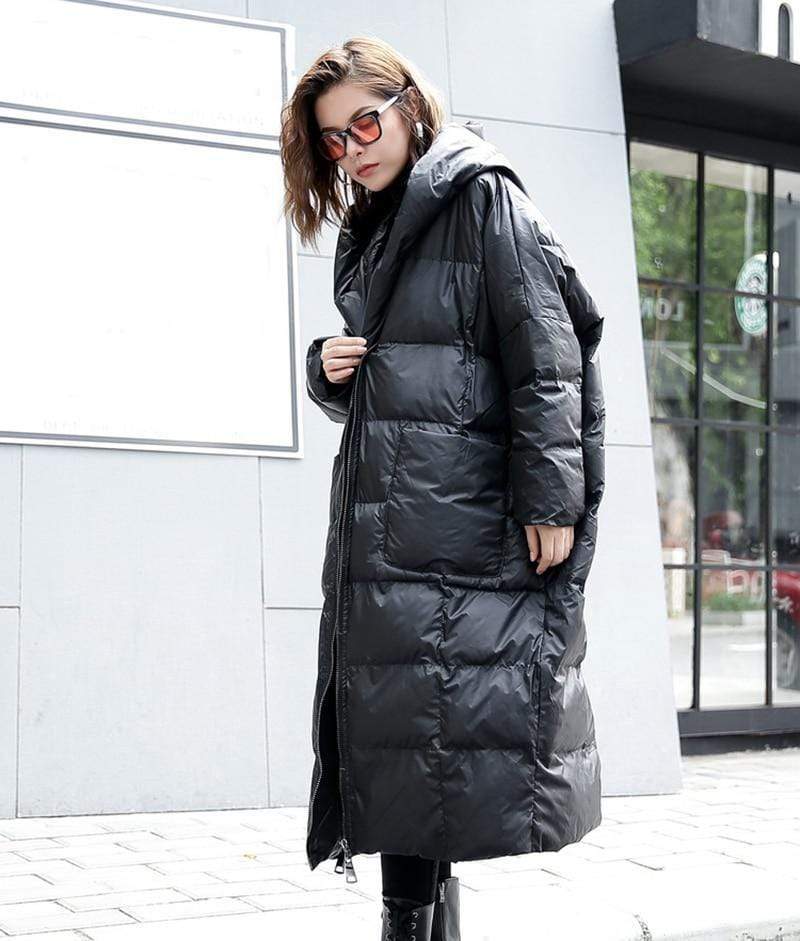 Piper Black Puffer Coat – Buddhatrends