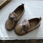 cambioprcaribe Khaki / 40 Vintage Japanese Bow Shoes