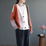 Knitted Harajuku V-Neck Cardigan