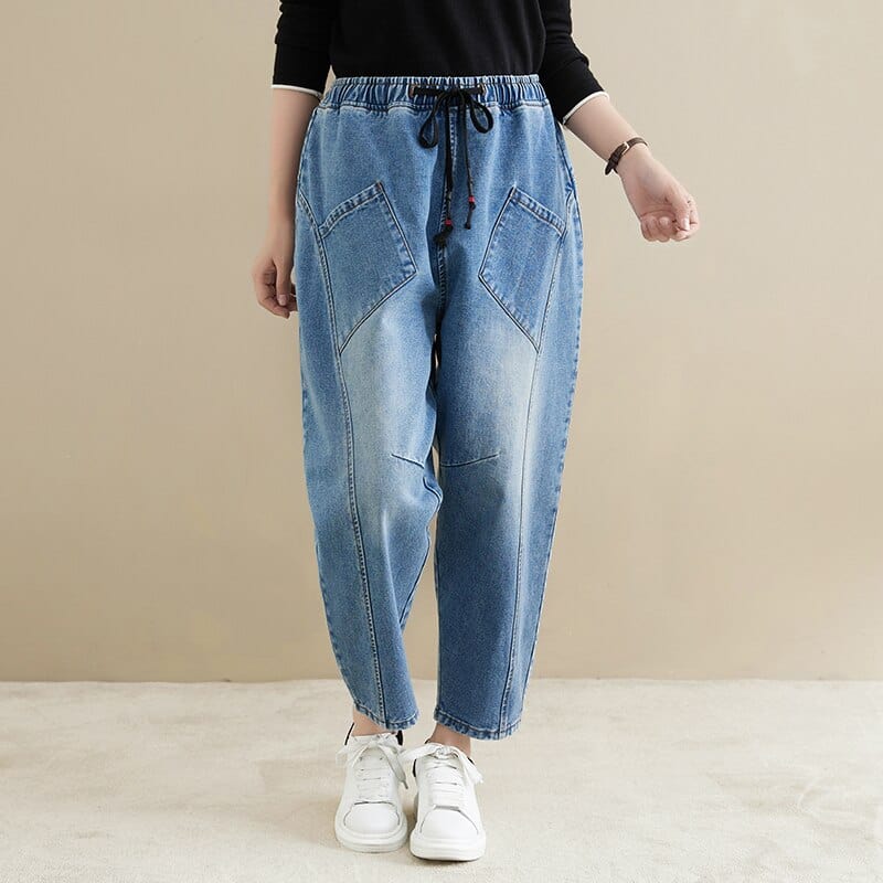 cambioprcaribe Lian Retro Cotton Loose Jeans