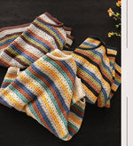 cambioprcaribe O-Neck Vintage Striped Sweater