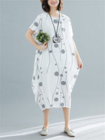 cambioprcaribe Oversized Cotton Linen Korean Dress