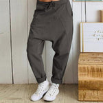 cambioprcaribe Pants Gray / S Street View Oversized harem Pants