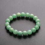 cambioprcaribe Temperament Natural Green Jade Bracelet