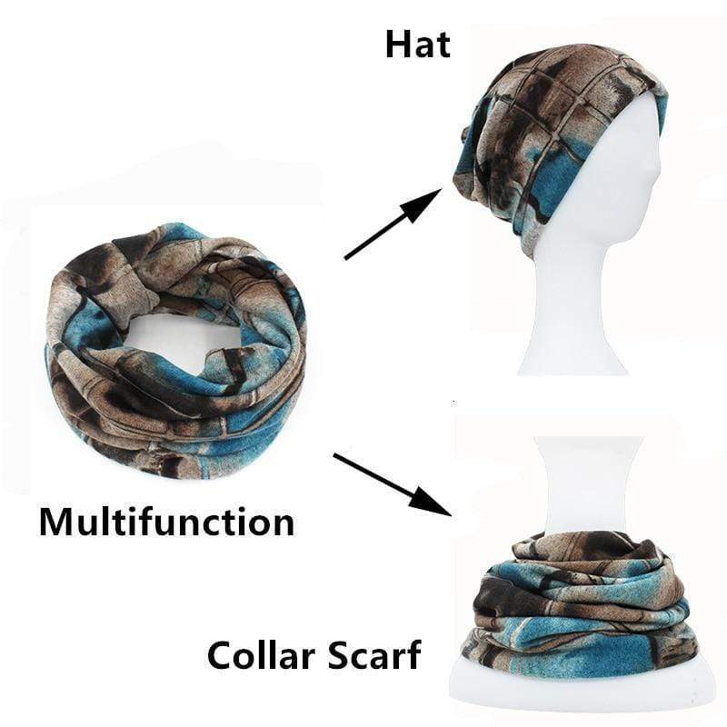 cambioprcaribe Tie-dye Print Beanie Hats