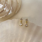 cambioprcaribe Water Drop 925 Sterling Silver Earrings