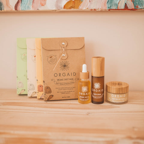 clean beauty organic skincare serum