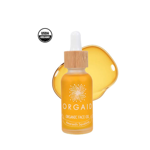 face oil, orgaid, organic skincare, squalene oil