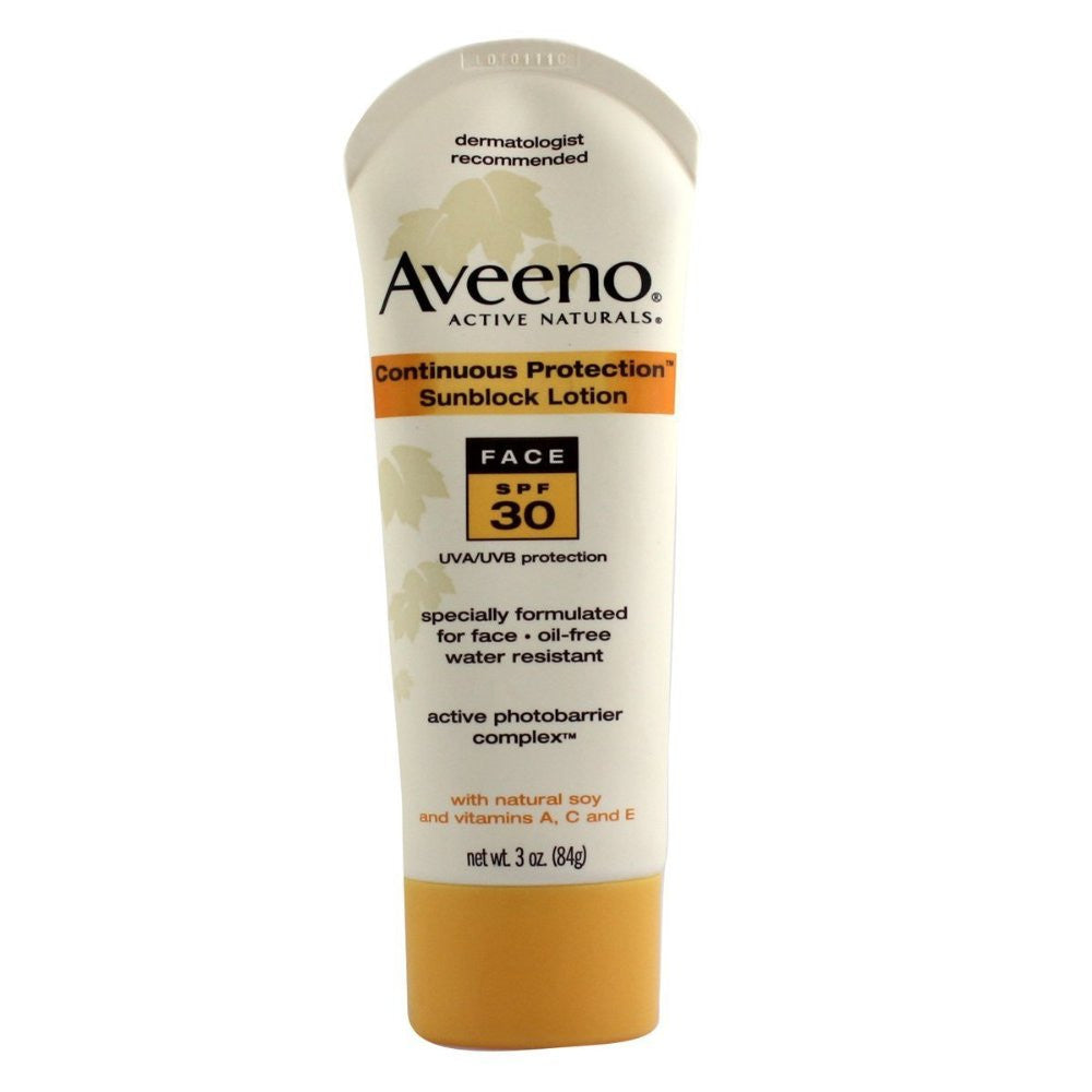 aveeno continuous protection