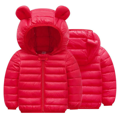 Manteau mignon pour Filles - couleur rouge