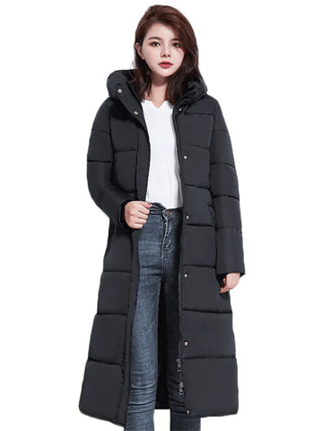 Manteau long pour femmes - couleur noire