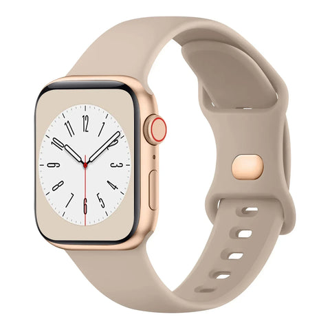 Bracelet en Silicone Souple pour Apple Watch
