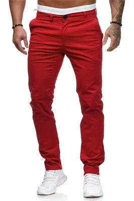Pantalon hivernale pour hommes - couleur rouge