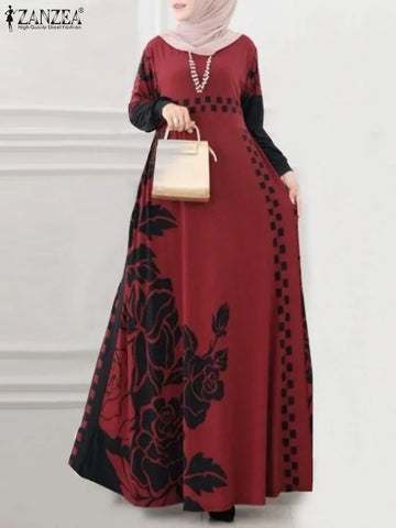 robe maxi printanière