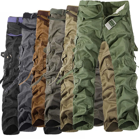 Pantalon Cargo multi-poches - plusieurs couleurs