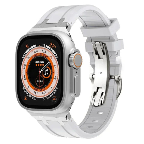 Bracelet en Titanium pour Apple Watch - couleur blanc