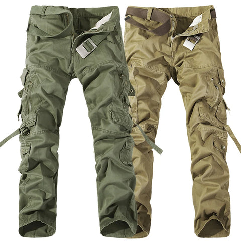 Pantalon Cargo multi-poches - vert militaire