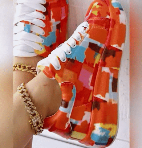 Chaussures orthopédiques coloriés pour femmes
