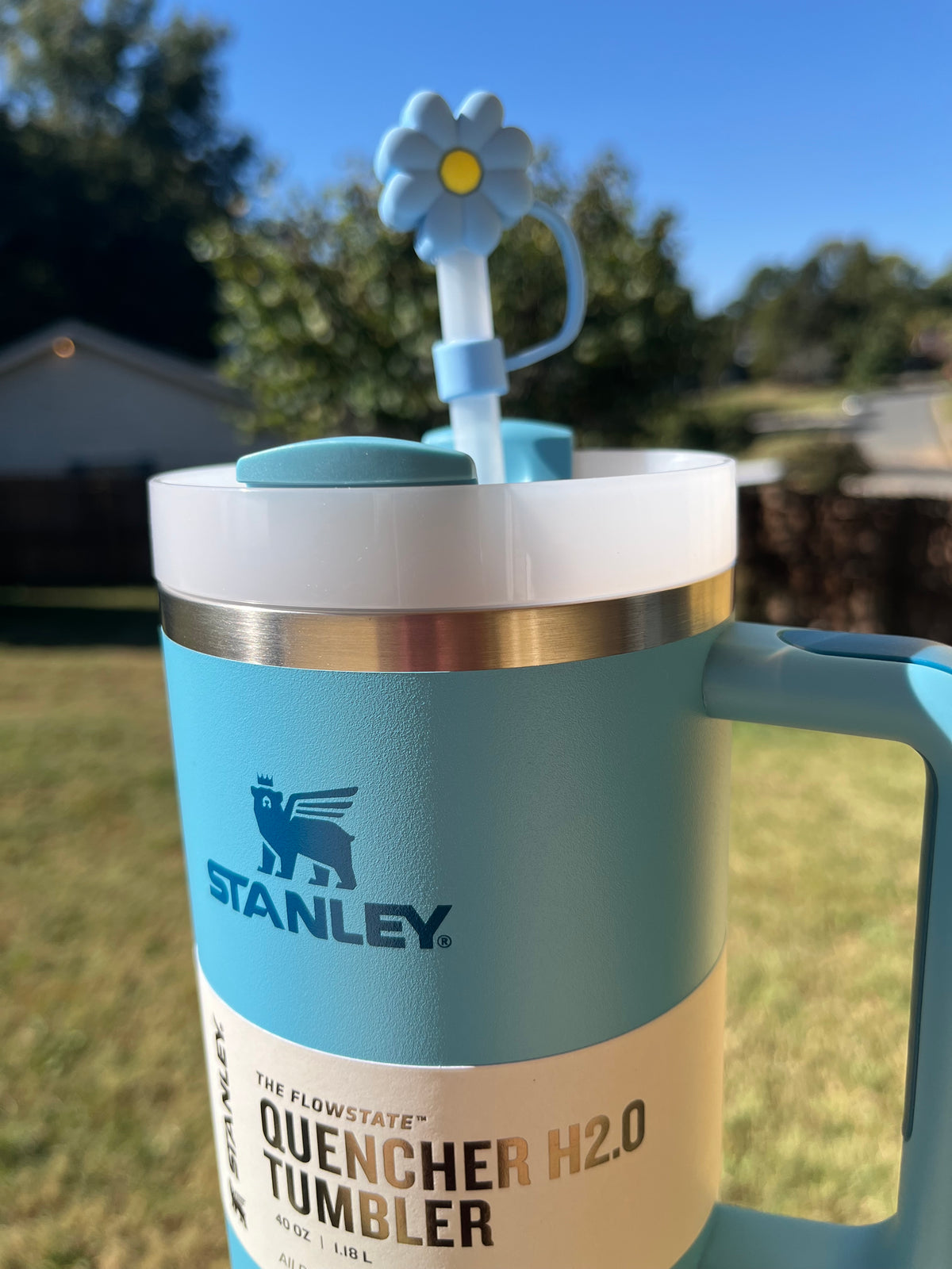 The Stahp & Go Spill-Proof Topper for Stanley Tumblers Is Genius