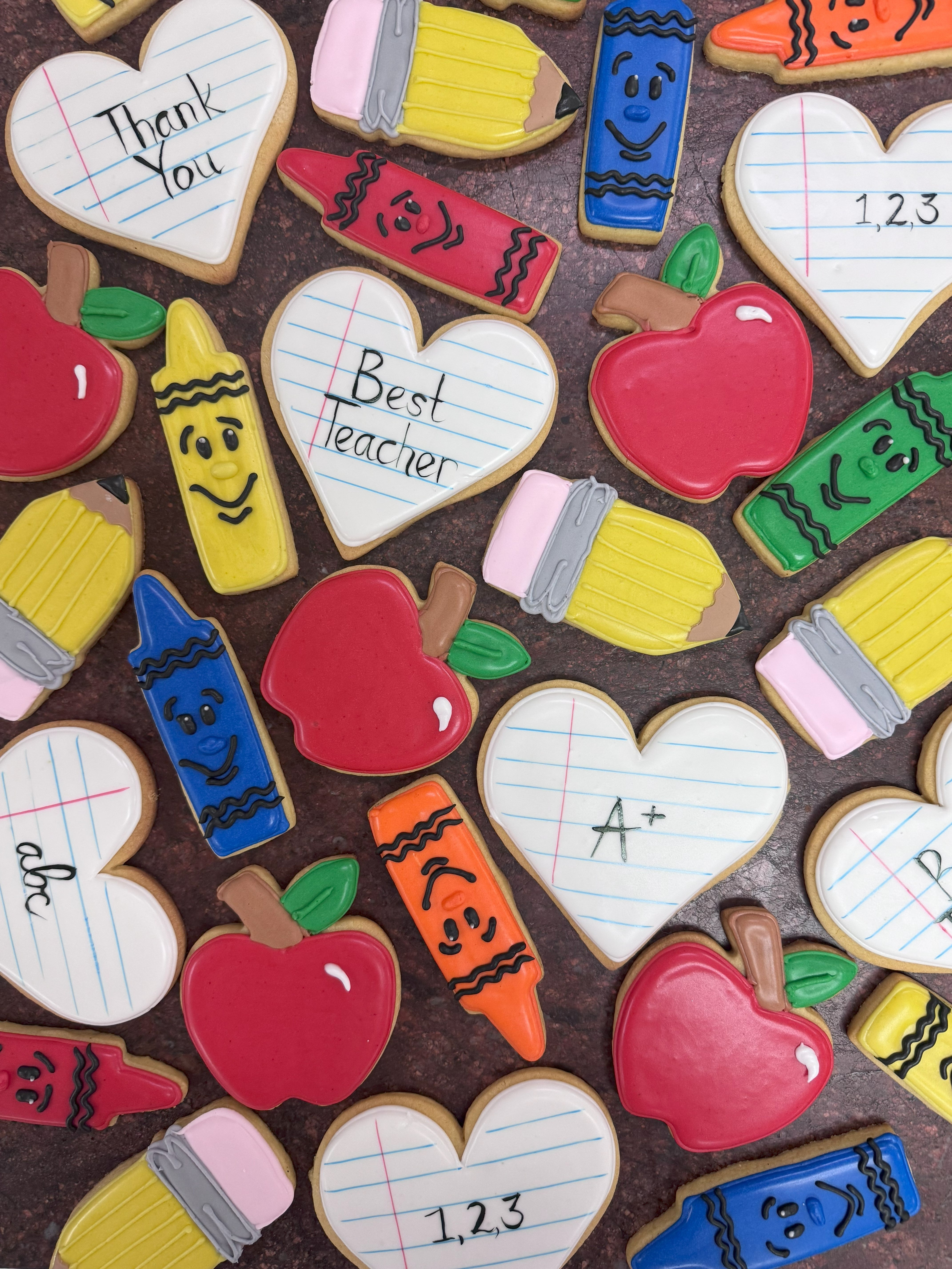 Back to School Cookies