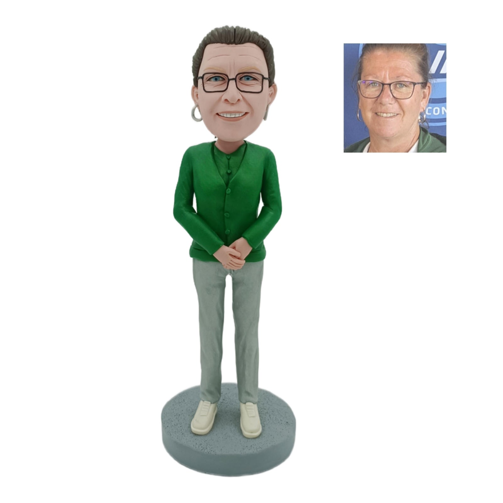 Female Teacher Custom Bobblehead