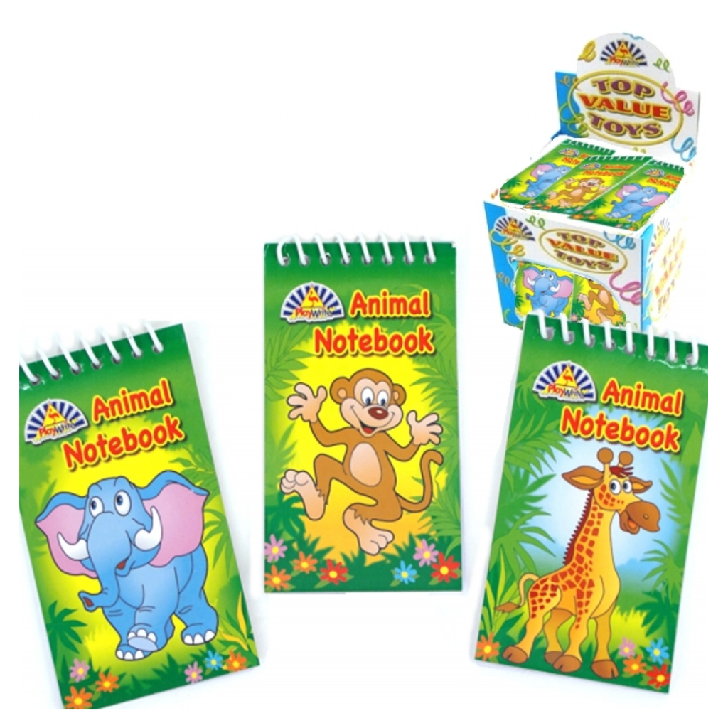 Jungle Spiral Notebook 9.5x5.5cm