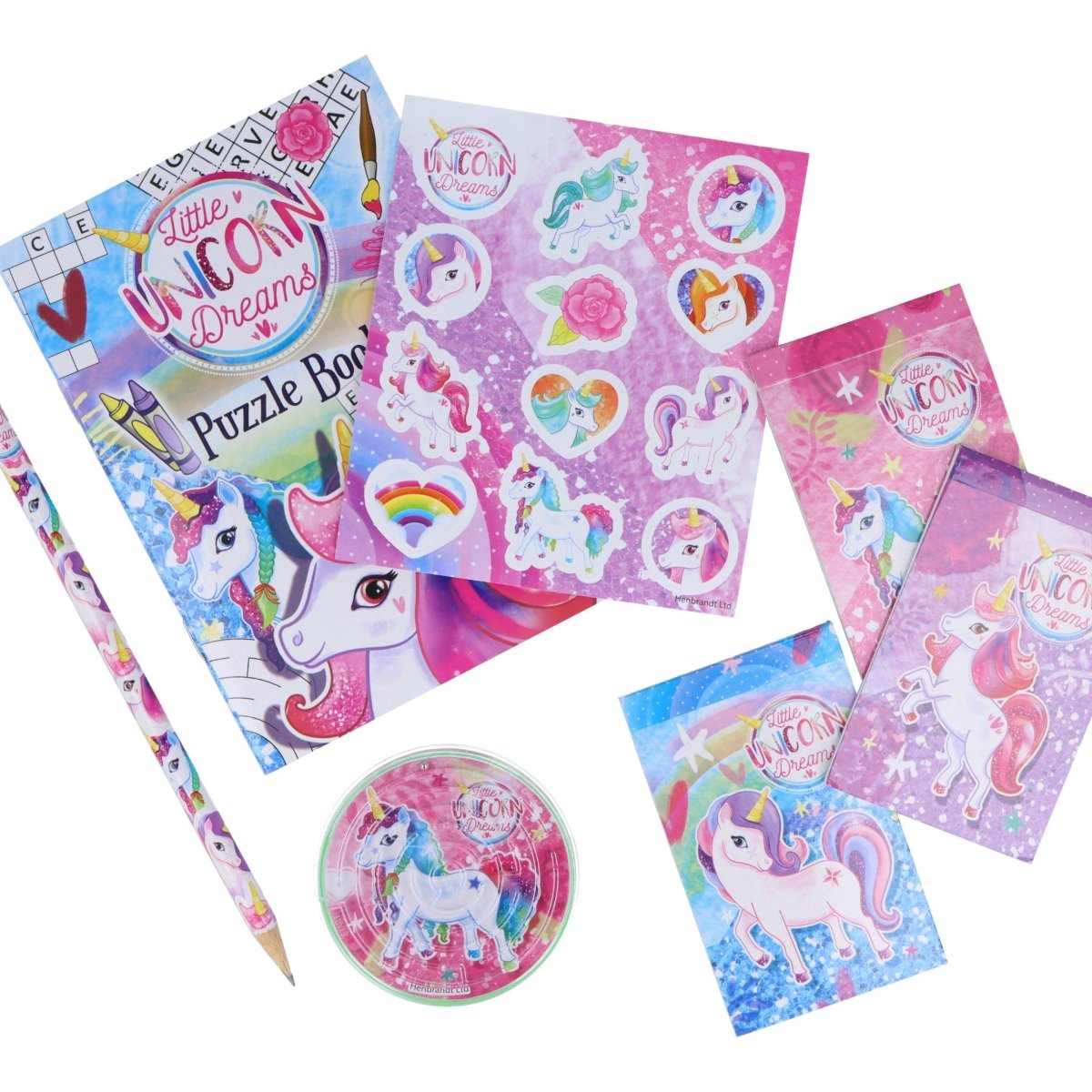 Unicorn Stationery Set 5pc