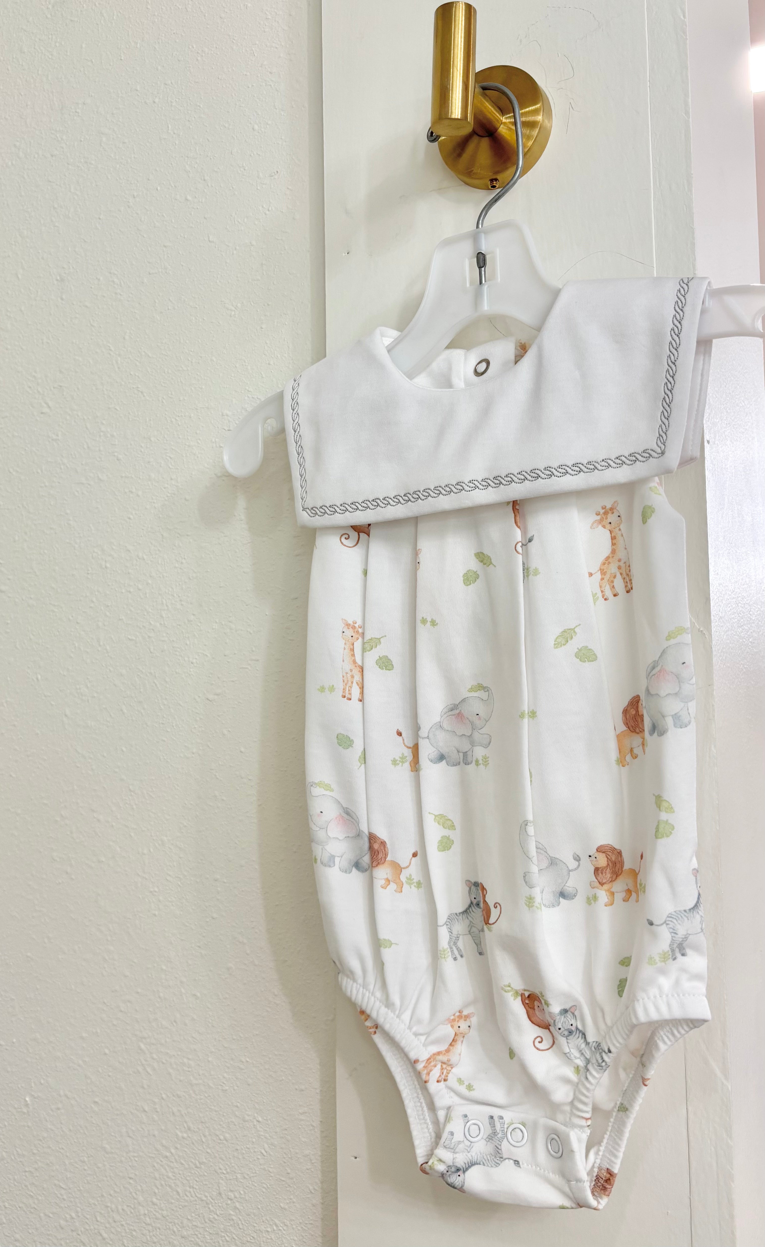 Safari Adventure Sailor Bib Bubble