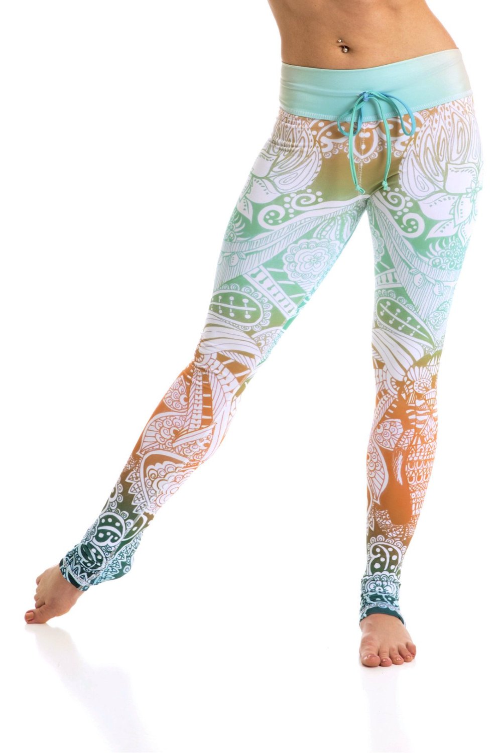 Om Shanti | Unique Yoga Pants | Custom Athletic Apparel | Sexy Leggings ...