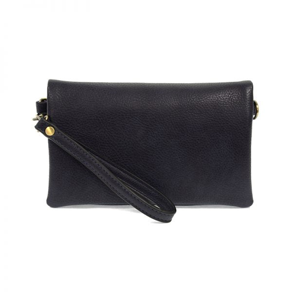 Joy Susan Black New Kate Crossbody Clutch