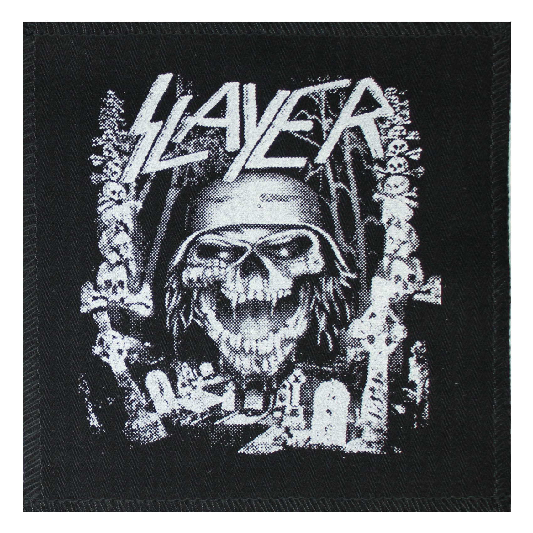 Slayer Logo Cloth Patch – Red Zone