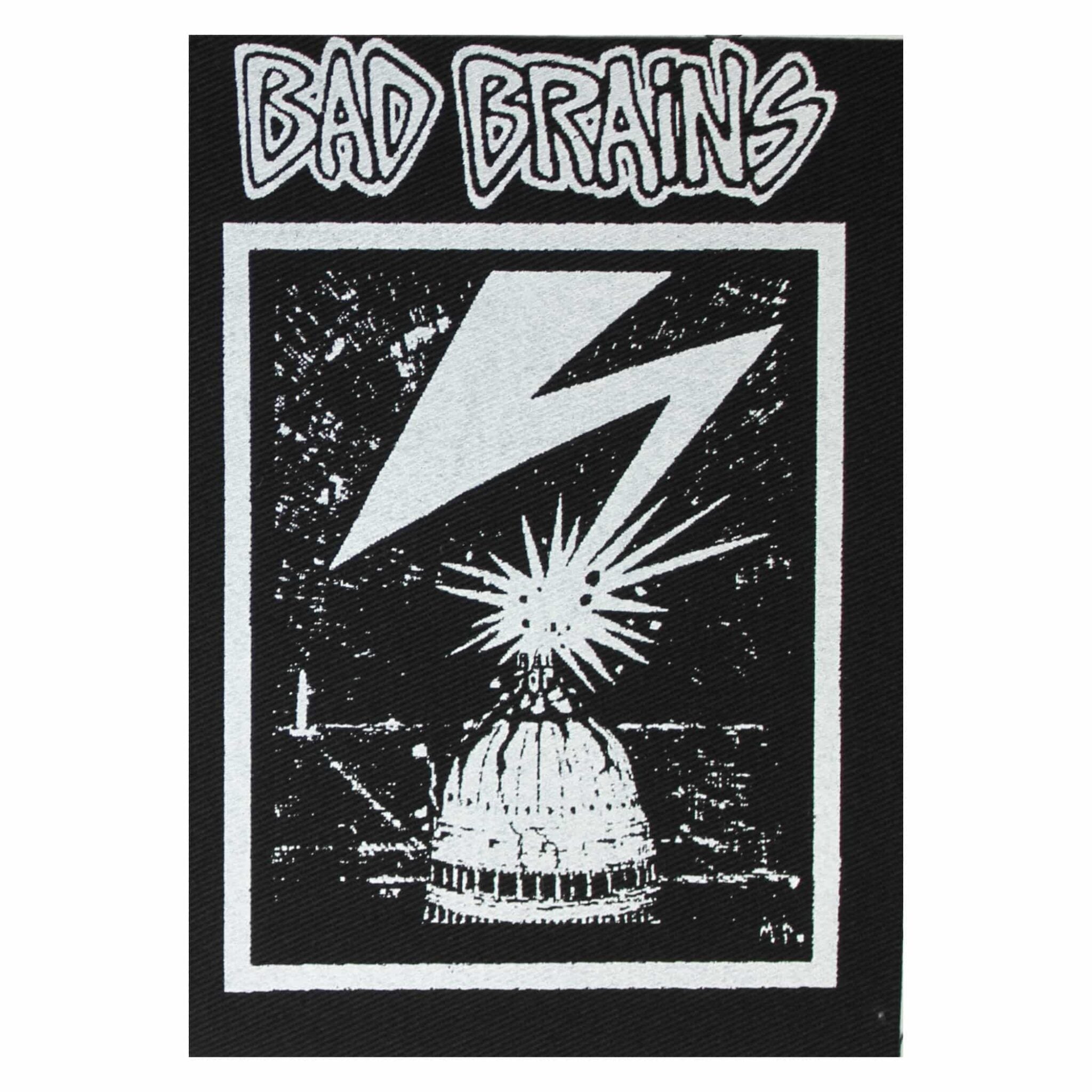 Bad Brains Cloth Patch – Red Zone