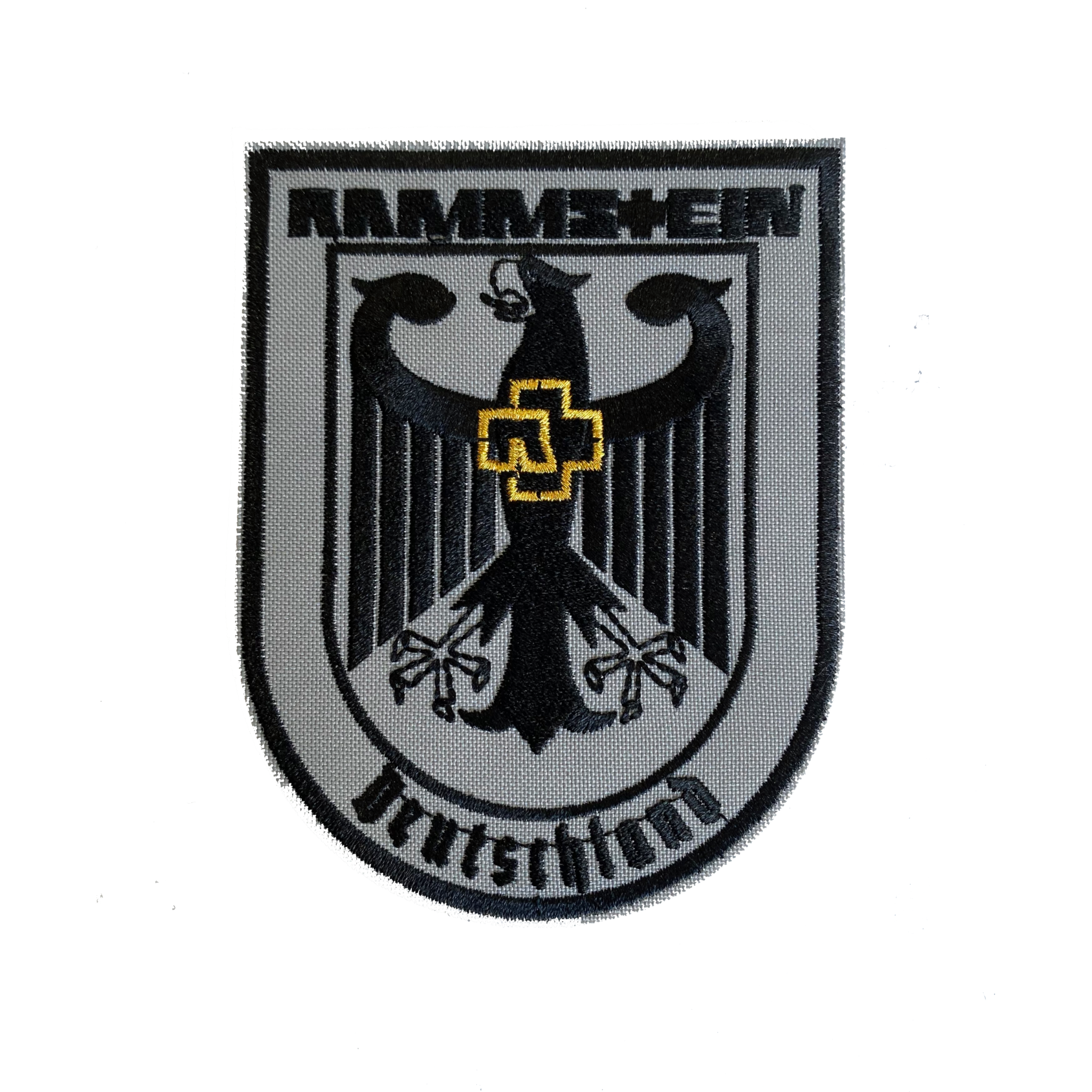 RAMMSTEIN - GERMAN FLAG ( SHAPED ), Patches