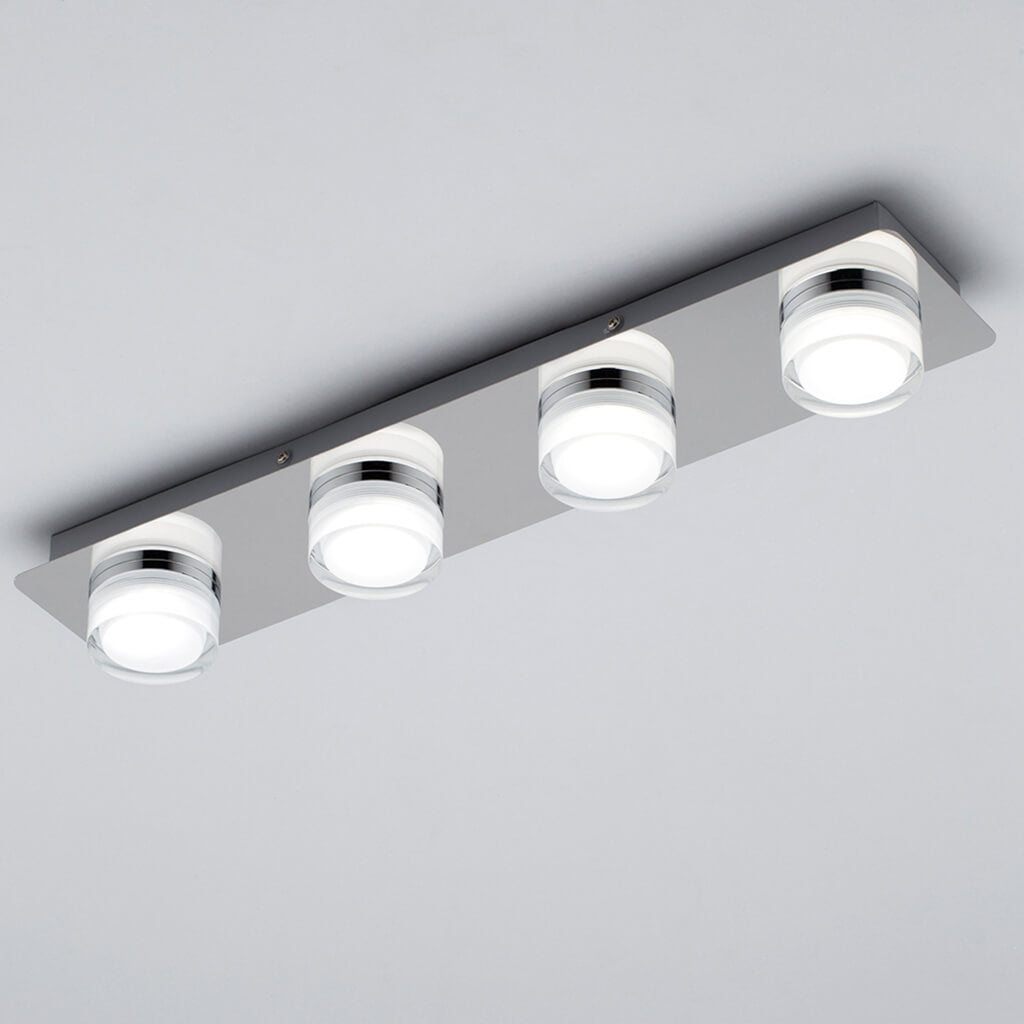 Cole 4 Light Led Bathroom Ceiling Light Ip44 Lampsy